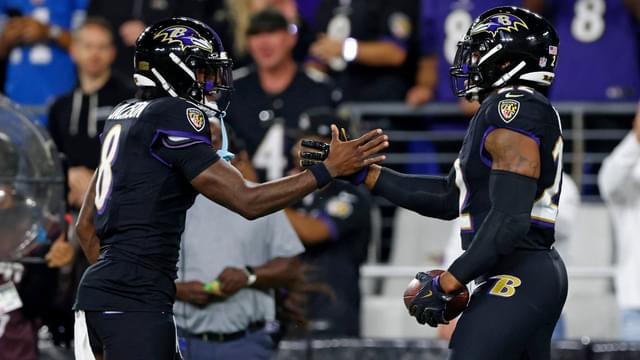 Derrick Henry and Lamar Jackson