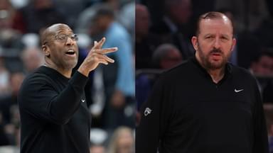 Mike Brown (L), Tom Thibodeau (R)