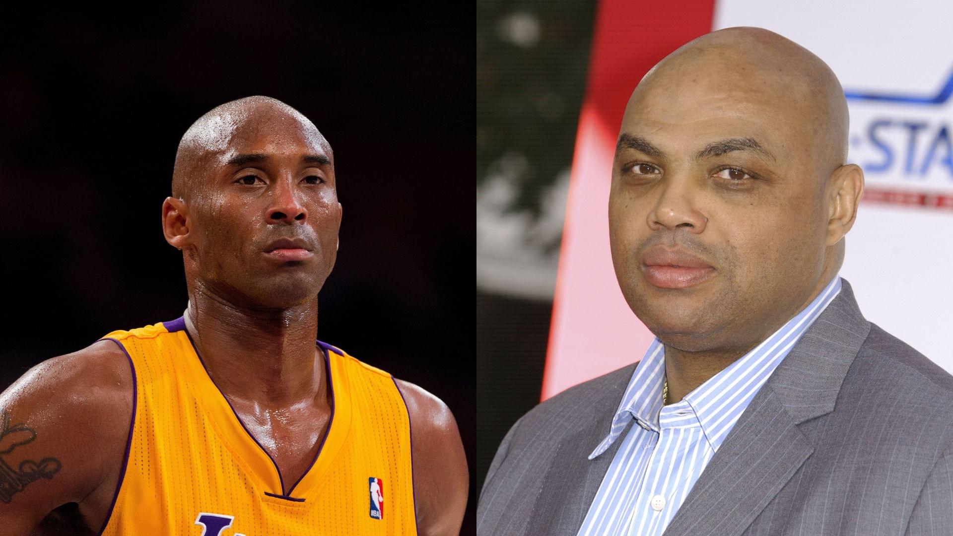 Kobe Bryant (L) and Charles Barkley (R)