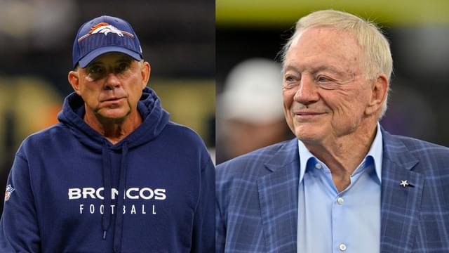 Sean Payton and Jerry Jones