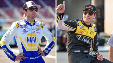 Chase Elliott and Carson Hocevar