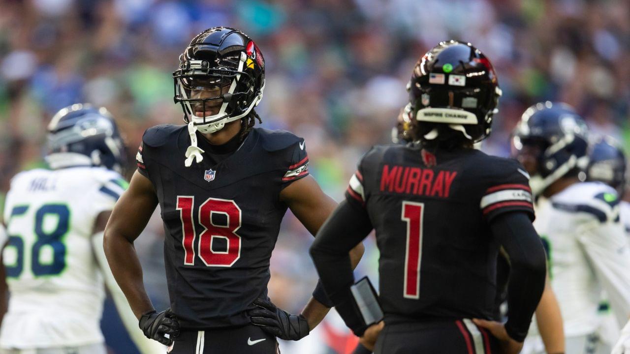 Kyler Murray and Marvin Harrison Jr.