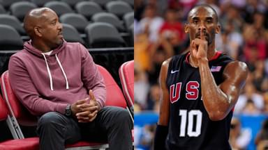 Michael Redd(L) and Kobe Bryant(R)