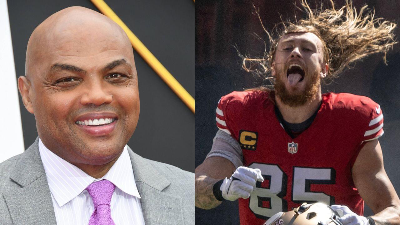 Charles Barkley (L), George Kittle (R)