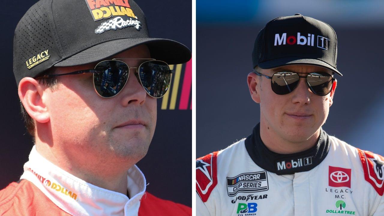 Legacy Motor Club drivers Erik Jones and John Hunter Nemechek