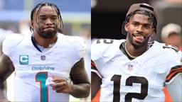 Miami Dolphins QB Tua Tagovailoa, Shedeur Sanders