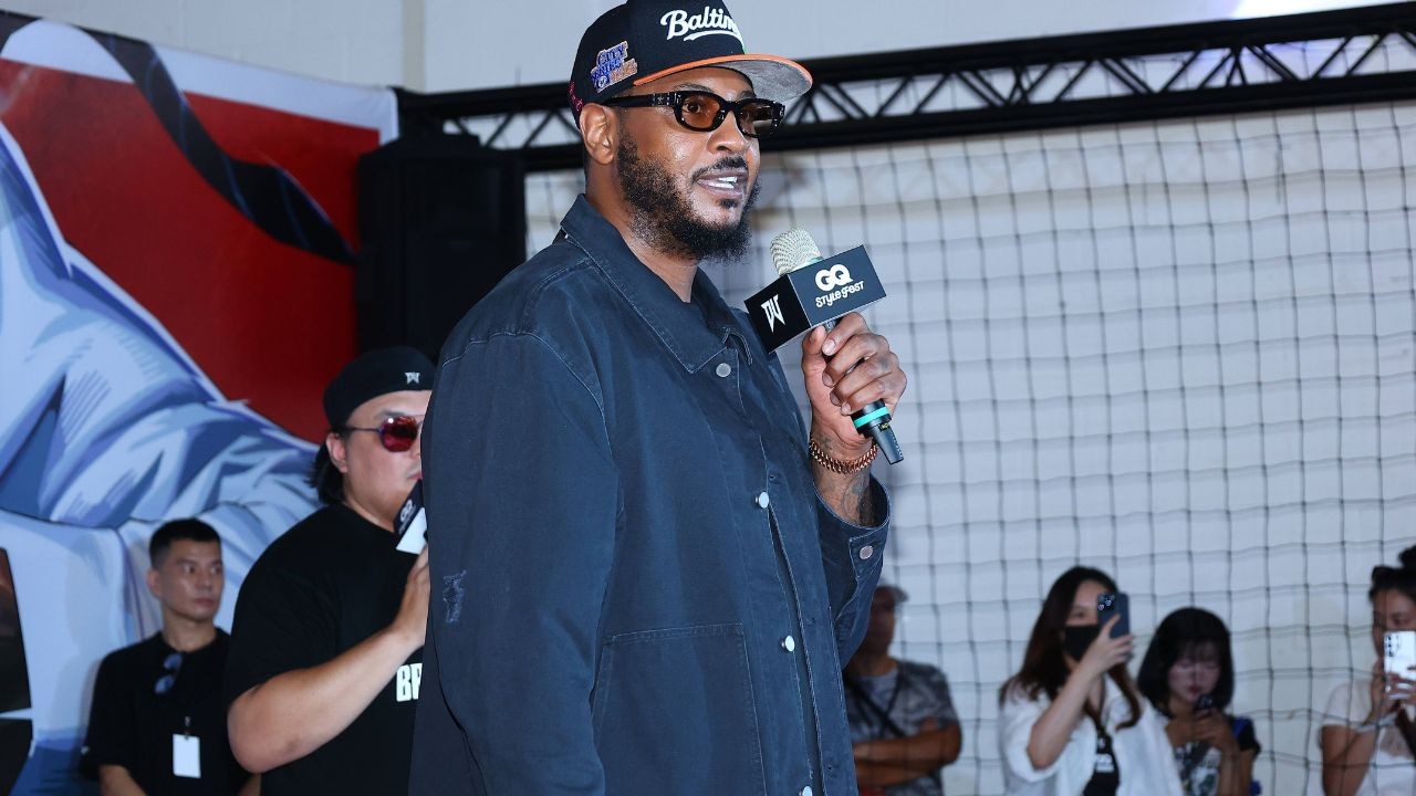 Former NBA player Carmelo Anthony attends the 2025GQ STYLE FEST Trend Culture Festival in Taipei, China Former NBA player Carmelo Anthony attends the 2025GQ STYLE FEST Trend Culture Festival in Taipei, China Credit IMAGO