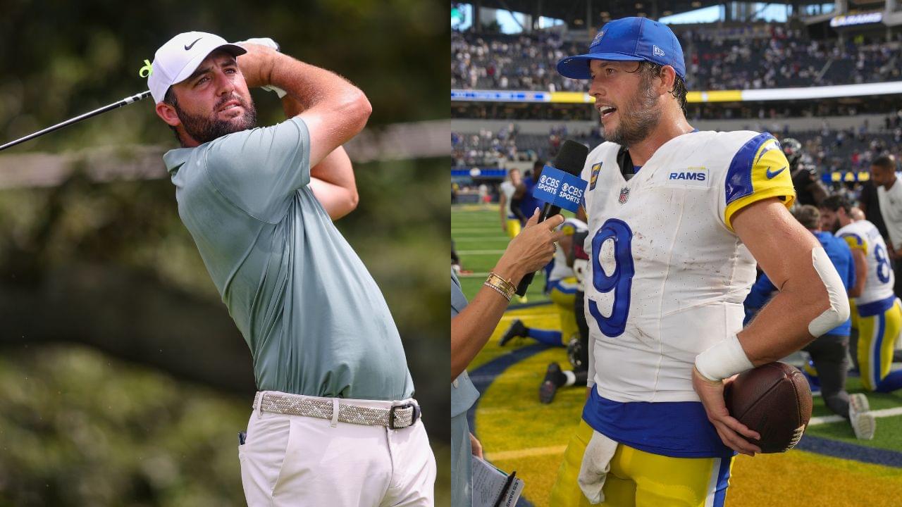 Scottie Scheffler, Matthew Stafford