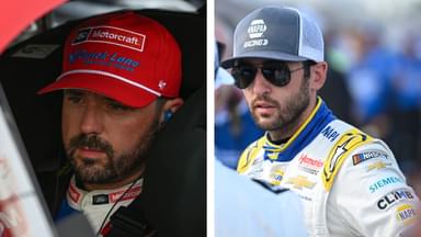 Josh Berry and Chase Elliott