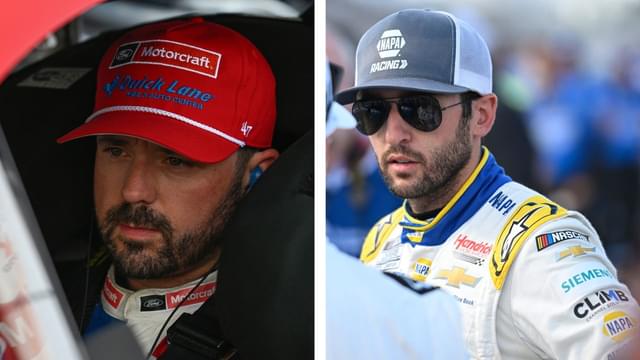 Josh Berry and Chase Elliott
