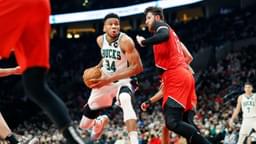 Giannis Antetokounmpo and Jusuf Nurkic