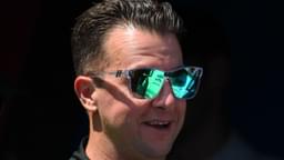 NASCAR Cup Series driver AJ Allmendinger (16) looks on prior to the Go Bowling at The Glen at Watkins Glen International.