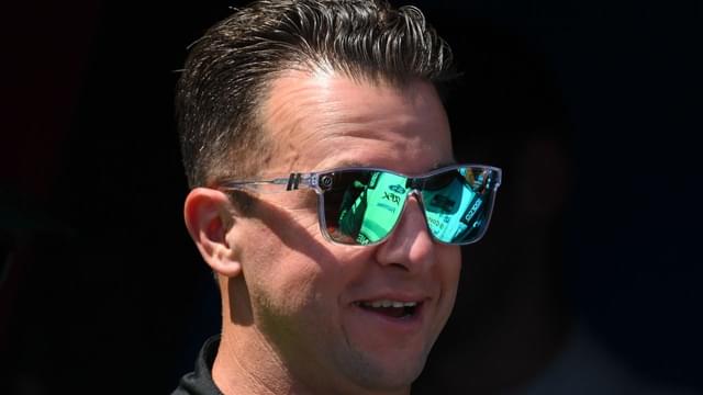 NASCAR Cup Series driver AJ Allmendinger (16) looks on prior to the Go Bowling at The Glen at Watkins Glen International.