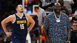 (L) NIkola Jokic (R) Shaquille O'Neal