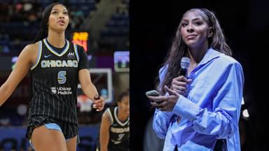 Angel Reese (L), Candace Parker (R)