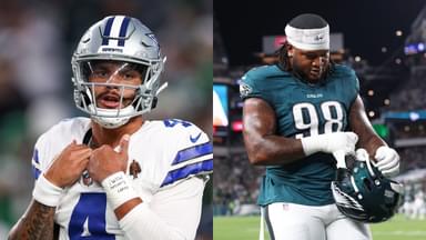 Dak Prescott and Jalen Carter