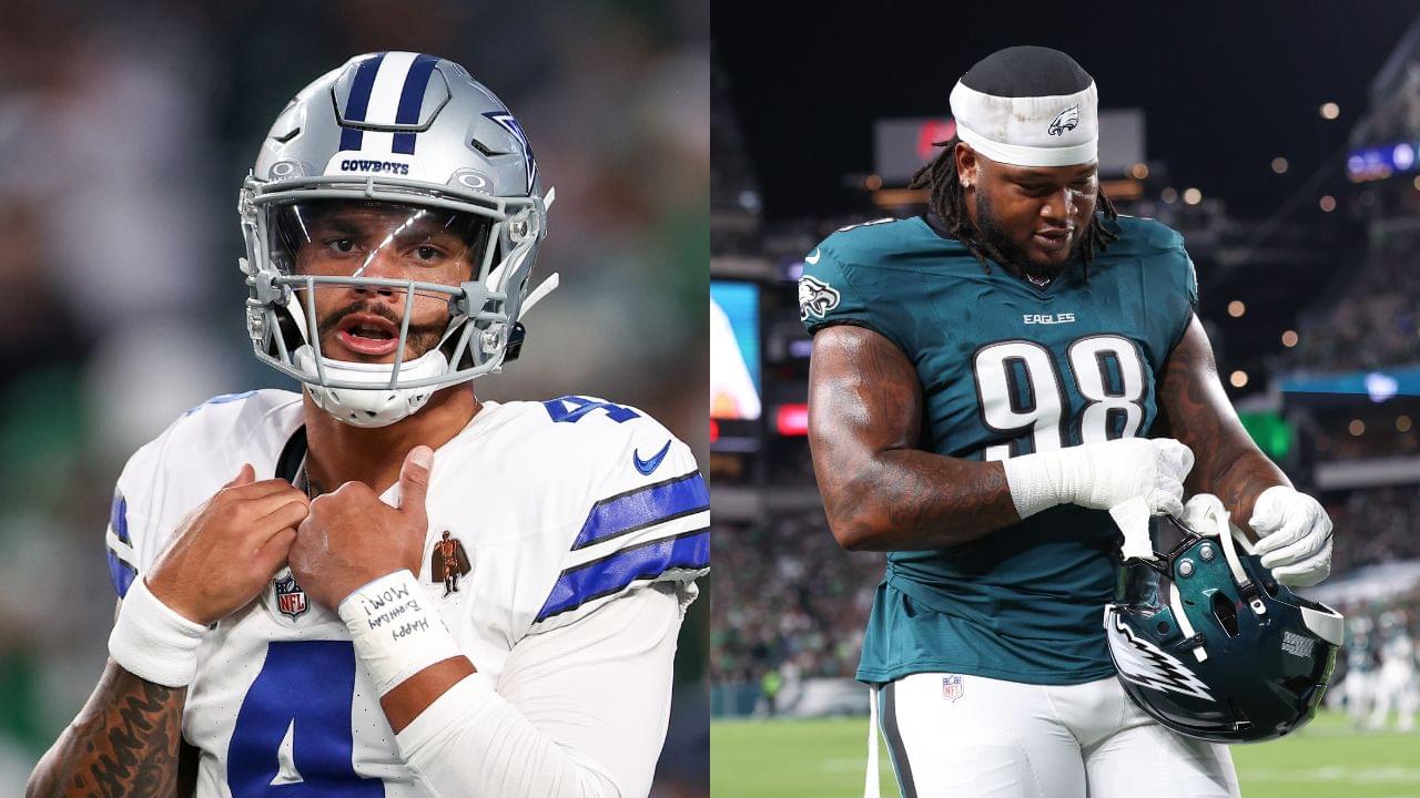 Dak Prescott and Jalen Carter