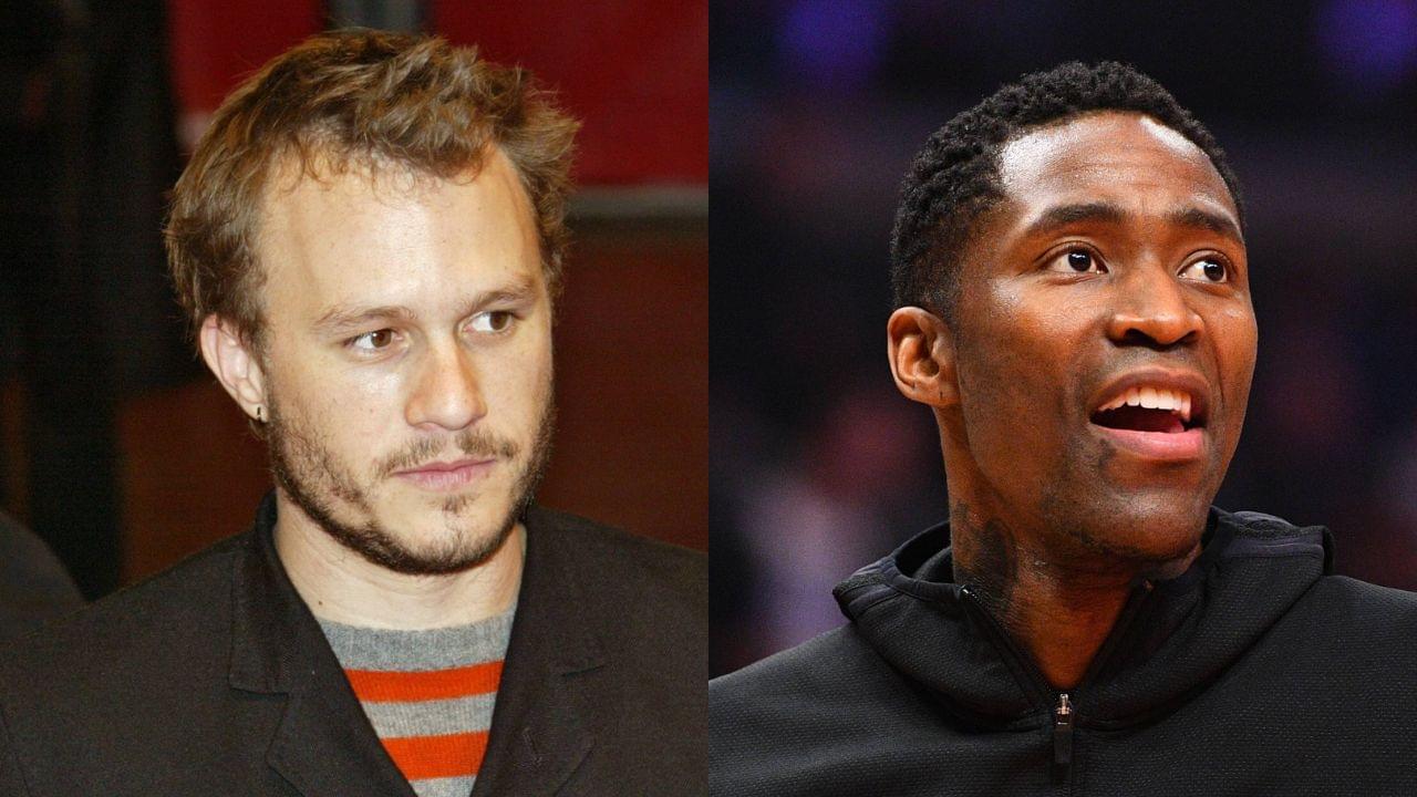 Heath Ledger (L), Jamal Crawford (R)