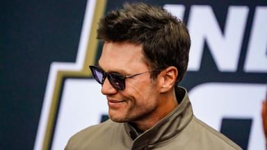 Tom Brady walks the red carpet on Sunday, May 25, 2025, ahead of the 109th running of the Indianapolis 500 at Indianapolis Motor Speedway.
