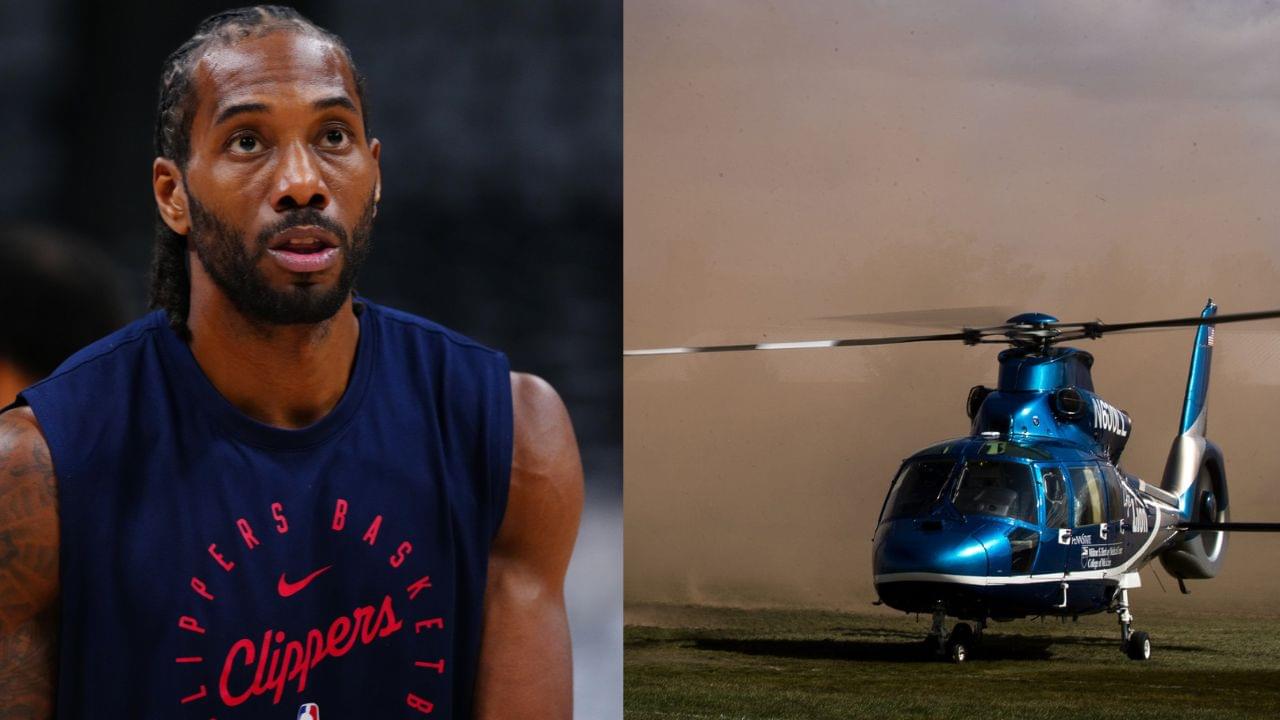 Kawhi Leonard (L), Helicopter (R)
