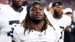 Las Vegas Raiders running back Ashton Jeanty (2) against the Arizona Cardinals during a preseason NFL game at State Farm Stadium.