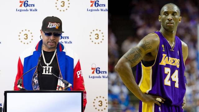 Allen Iverson (L), Kobe Bryant (R)