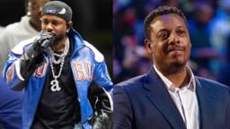 Kendrick Lamar (L), Paul Pierce (R)