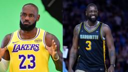 LeBron James (L), Dwyane Wade (R)