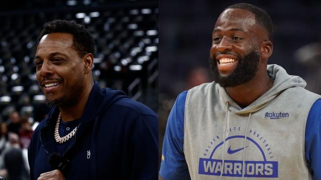 Paul Pierce (L), Draymond Green (R)