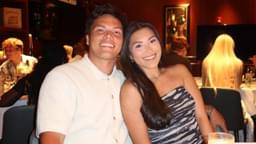Dillon Gabriel with Zoe Caswell