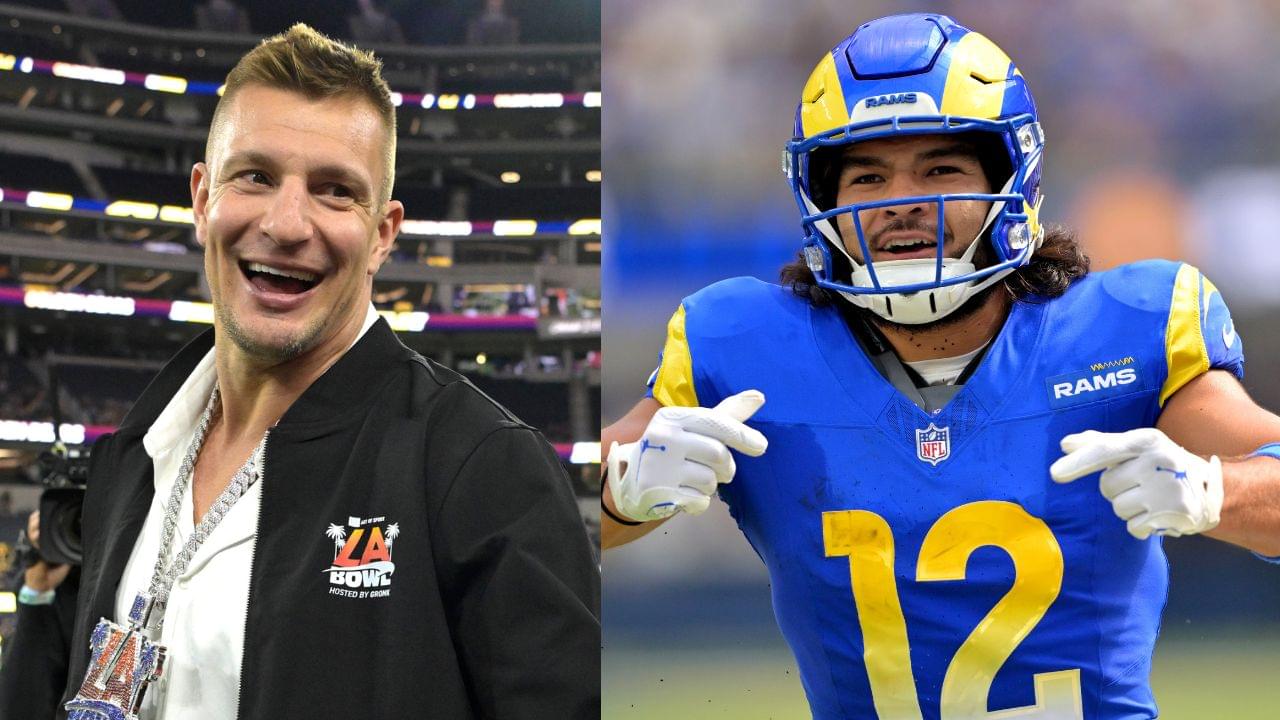 Rob Gronkowski and Puka Nacua