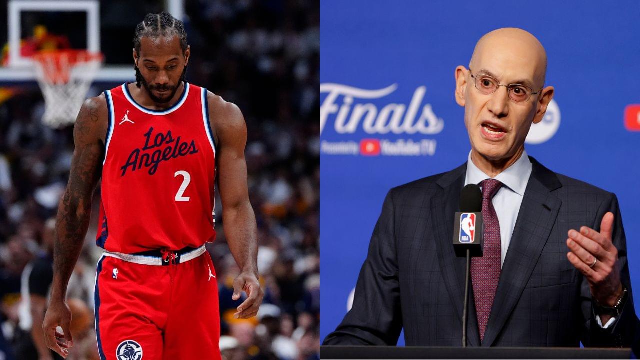 Kawhi Leonard, Adam Silver