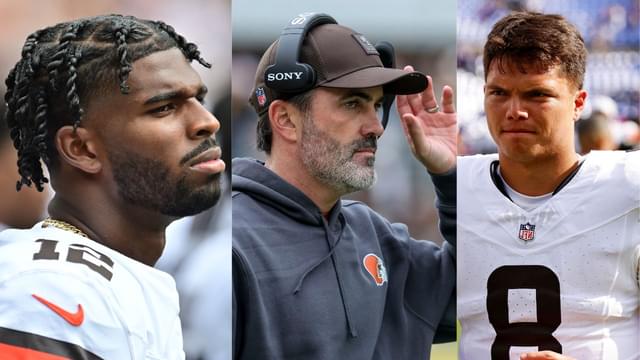 Shedeur Sanders, Kevin Stefanski, and Dillion Gabriel