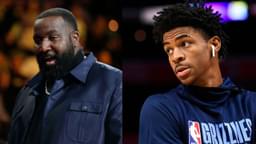 Kendrick Perkins (L), Ja Morant (R)