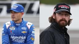 Kyle Larson (L) and Ryan Blaney (R)