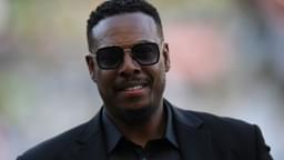 USA champion Paul Pierce during the 2019 NRL Grand Final between the Canberra Raiders and the Sydney Roosters at ANZ Stadium in Sydney, Sunday, October 6, 2019.