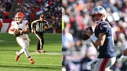 Dillon Gabriel and Drake Maye