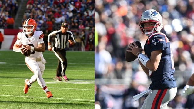 Dillon Gabriel and Drake Maye