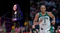 Sue Bird (L), Nneka Ogwumike (R)