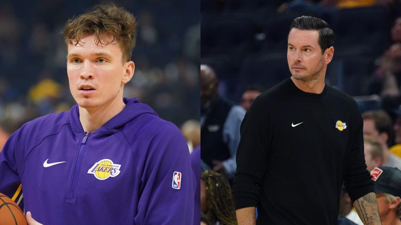 Dalton Knecht(L) and JJ Redick(R)