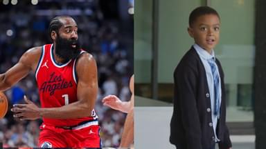 James Harden (L), Jace Harden (R)