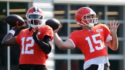 Shedeur Sanders and Joe Flacco