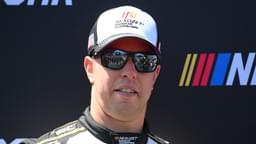 Aug 10, 2025; Watkins Glen, New York, USA; NASCAR Cup Series driver Brad Keselowski (6) prior to the Go Bowling at The Glen at Watkins Glen International.