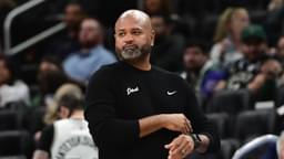 Detroit Pistons head coach J.B. Bickerstaff looks on in the 3rd quarter against the Milwaukee Bucks at Fiserv Forum.