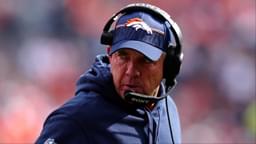 Denver Broncos head coach Sean Payton looks on in the first quarter against the Dallas Cowboys at Empower Field at Mile High.