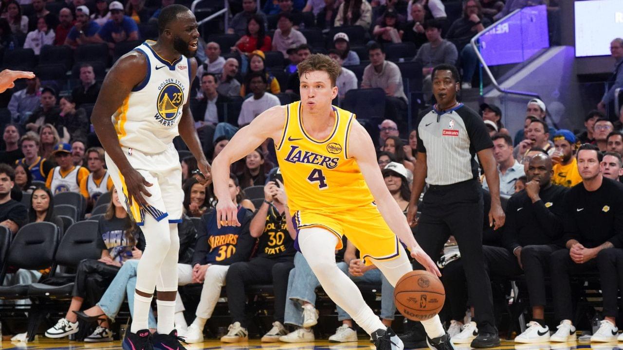 Draymond Green and Dalton Knecht