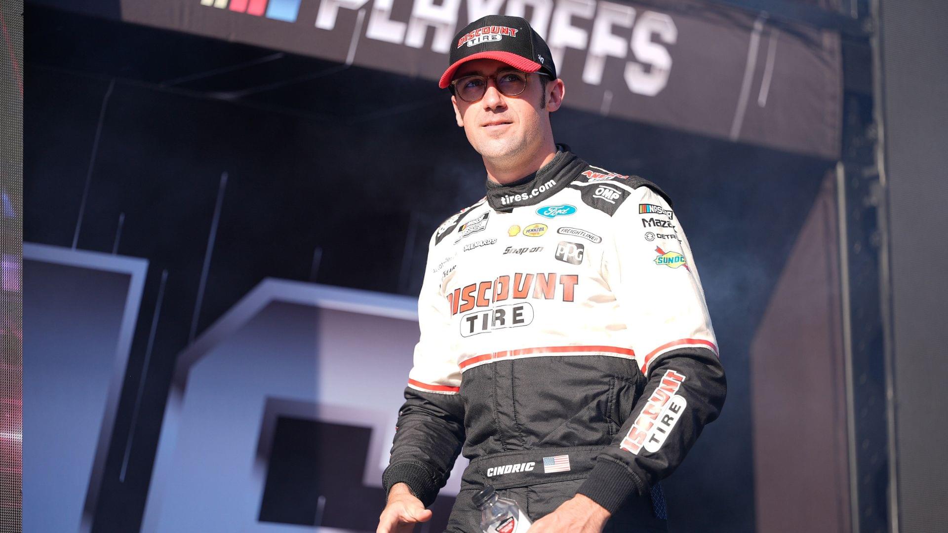 Aug 31, 2025; Darlington, South Carolina, USA; NASCAR Cup Series driver Austin Cindric (2) during the Cookouts Southern 500 at Darlington Raceway