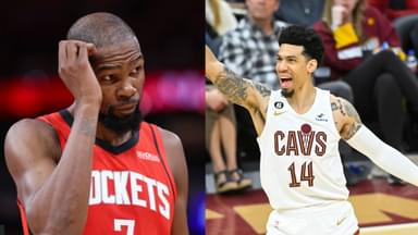 Kevin Durant (L), Danny Green (R)