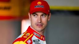 Feb 12, 2025; Daytona Beach, Florida, USA; NASCAR Cup Series driver Joey Logano (22) during practice for the Daytona 500 at Daytona International Speedway.