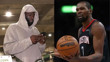 (L) Draymond Green (R) Kevin Durant